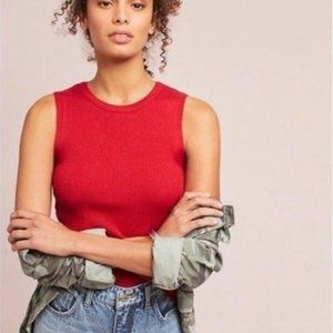 Anthropologie Maeve Sleeveless Sweater Vest